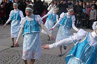 Участники фестиваля танцев