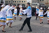 Выступление танцевального ансамбля из Нижнего Новгорода